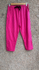 Pink 3/4Capri Pants for Women