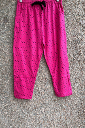 Pink 3/4Capri Pants for Women