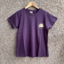 Grape Solid T-Shirt for Women