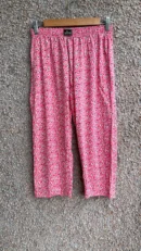 Pink Capri Pants for Women