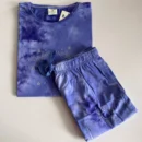 Iris Blue Tie and Dye shorts sets