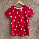 Red Snow Doll Printed T-Shirts
