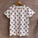 White Printed T-Shirts