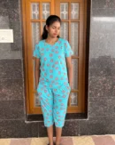 Blue Capri Set