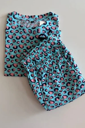 Green Crop top and jogger Pant Co-Ord Set