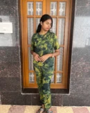 Green Tie and Dye Co-Ord Set