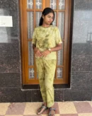 Green Tie and Dye Co-Ord Set