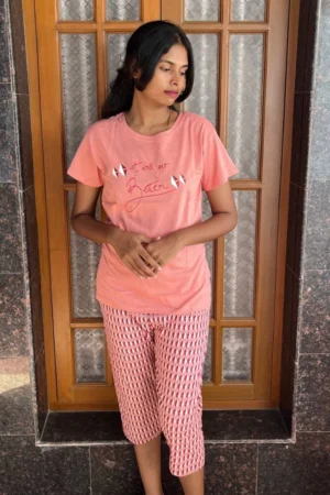 Pink Capri Set