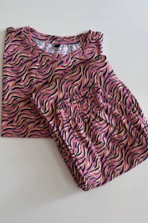 Dusty rose Crop top and jogger Pant Co-Ord Set