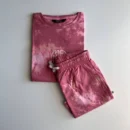 Pink Tie and Dye shorts sets