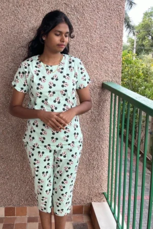 Pista Green Capri Set