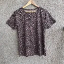 Brown Printed T-Shirts