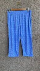 Blue Capri Pants for Women