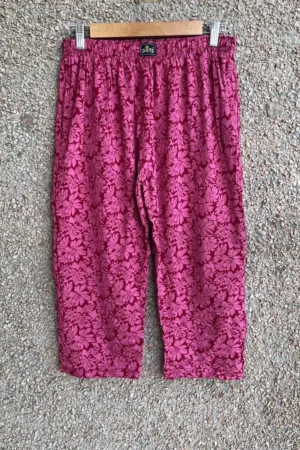 Pink Capri Pants for Women