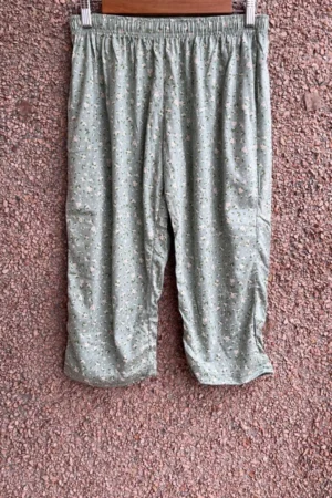 Green Capri Pants for Women