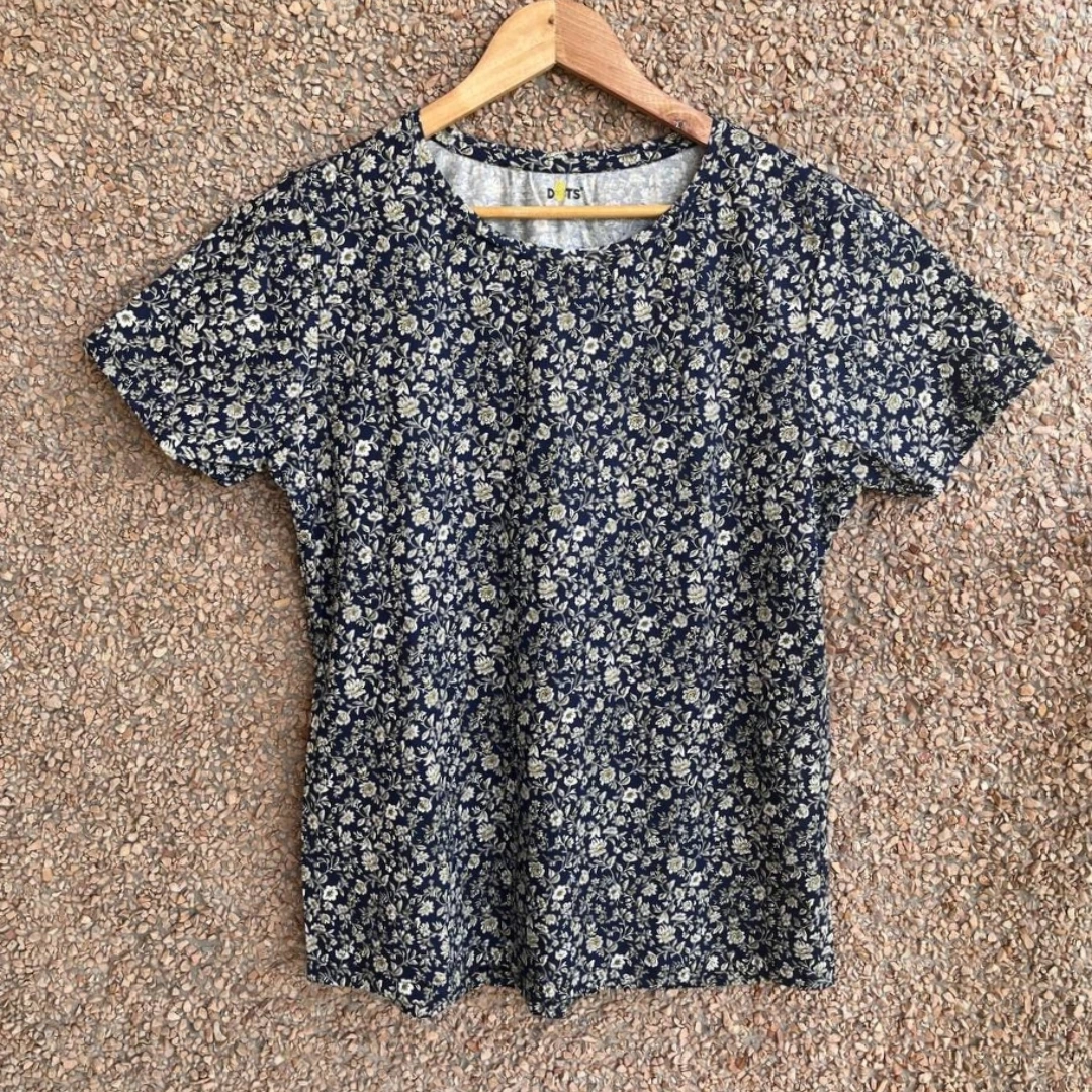Navy Printed t-shirt