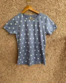 Blue Printed T-Shirt