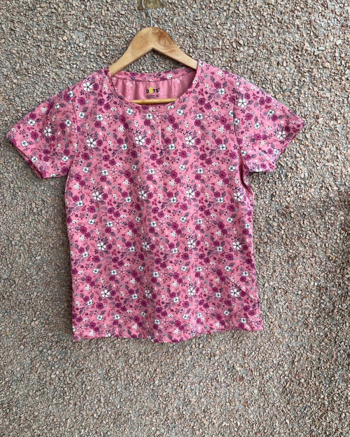 Pink Printed T-Shirts