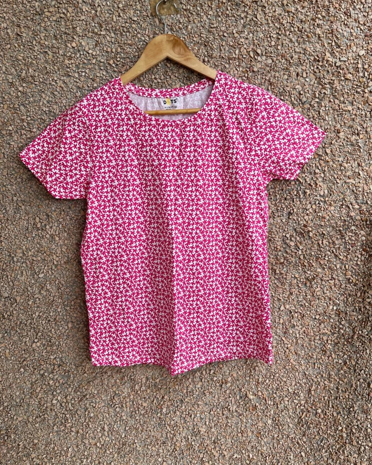 Pink Printed T-Shirts