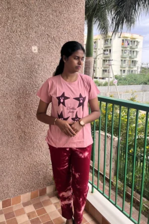 Pink Pyjama Set for Women