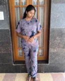 Violet Tie and Dye Co-Ord Set