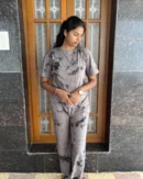Grey Tie and Dye Co-Ord Set