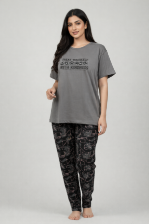 Grey Pyjama Set