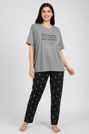 Grey Pyjama Set